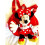 Disney Red Minnie Mouse plush soft Doll backpack for kids 1