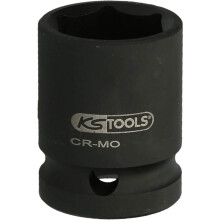 KS Tools 515.1741 Hexagon impact socket, short, 1", 41mm