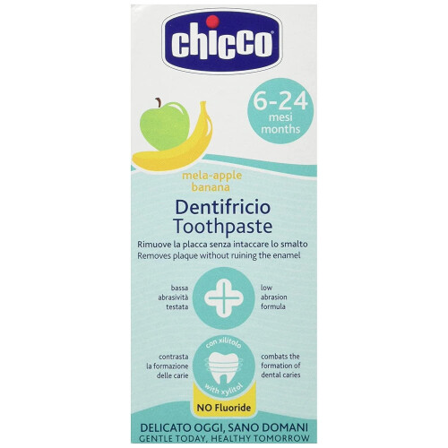 Chicco Dentrificio Toothpaste Apple Banana 50ml 6m+ CHI28 2
