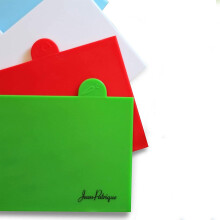 Plastic Chopping Board Set - Colour Coded | Cutting Boards Constructed from Antibacterial Polypropylene and Colour Coded to Avoid Cross-Contamination