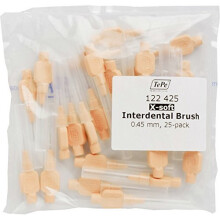 TePe X-Soft Interdental Brushes 0.45 mm Pack of 25 Light Orange