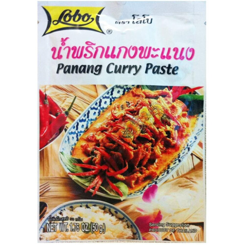 Thai Masman, Green, Panang , Red Curry Paste 50g Each 1