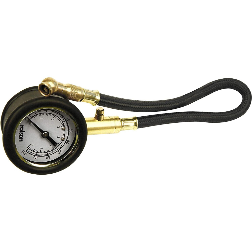 Rolson 42973 Tyre Pressure Gauge, One Size