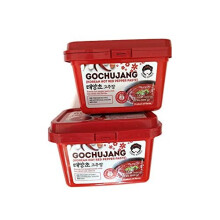 Gochujang Ajumma Republic Korean Hot Pepper Paste with Sun-Dried Red Chillies, 2 Pack Bundle