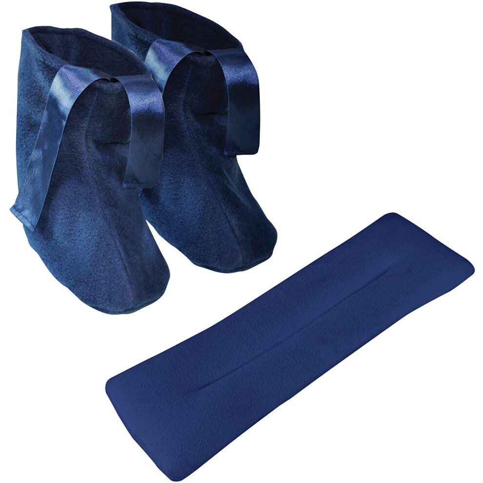 Aidapt Microwave Slippers Plus Wrap Box Set