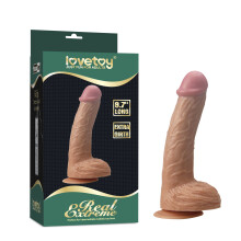 LoveToy 8.7" Real Extreme Extra Girth Dildo | Realistic With Suction Cup Base