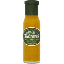 Tracklements Sweet Mustard Ketchup (230ml) - Pack of 2