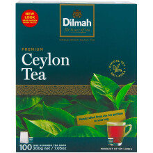 Dilmah Tea, Premium Quality 100% Pure Ceylon Tea, 100 Tea Bags
