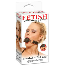Pipedream Fetish Fantasy Series Breathable Ball Mouth Gag | Black