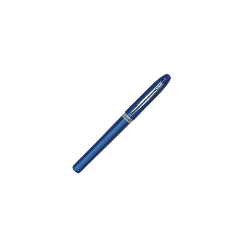 Uni-Ball Ub-247 Grip Liquid Ink Rollerball Pen (Pack Of 12) Blue