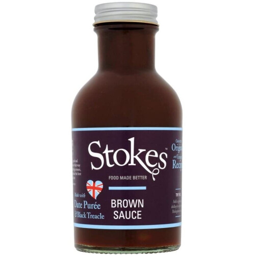 Stokes Real Brown Sauce (320g) - Pack of 2