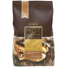 Italwax Natuur - 1kg / 2.2lb - Harde waxkorrels voor ontharing - Natuurlijke formule voor alle huidtypes - Geurloos - Aanbevolen voor bikinilijn