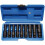 BGS 5204 | Impact Socket Set E-Type, deep | 12.5 mm (1/2") Drive | E10 - E24 | 9 pcs. 1