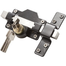 Gatemate 149 0186 Door lock, with long latch, for garden doors / gates, 50 mm