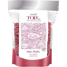 Italwax Top Line Perla Rosa - 750g / 1.65lb - Perlas de cera dura para depilación - Sin fragancia