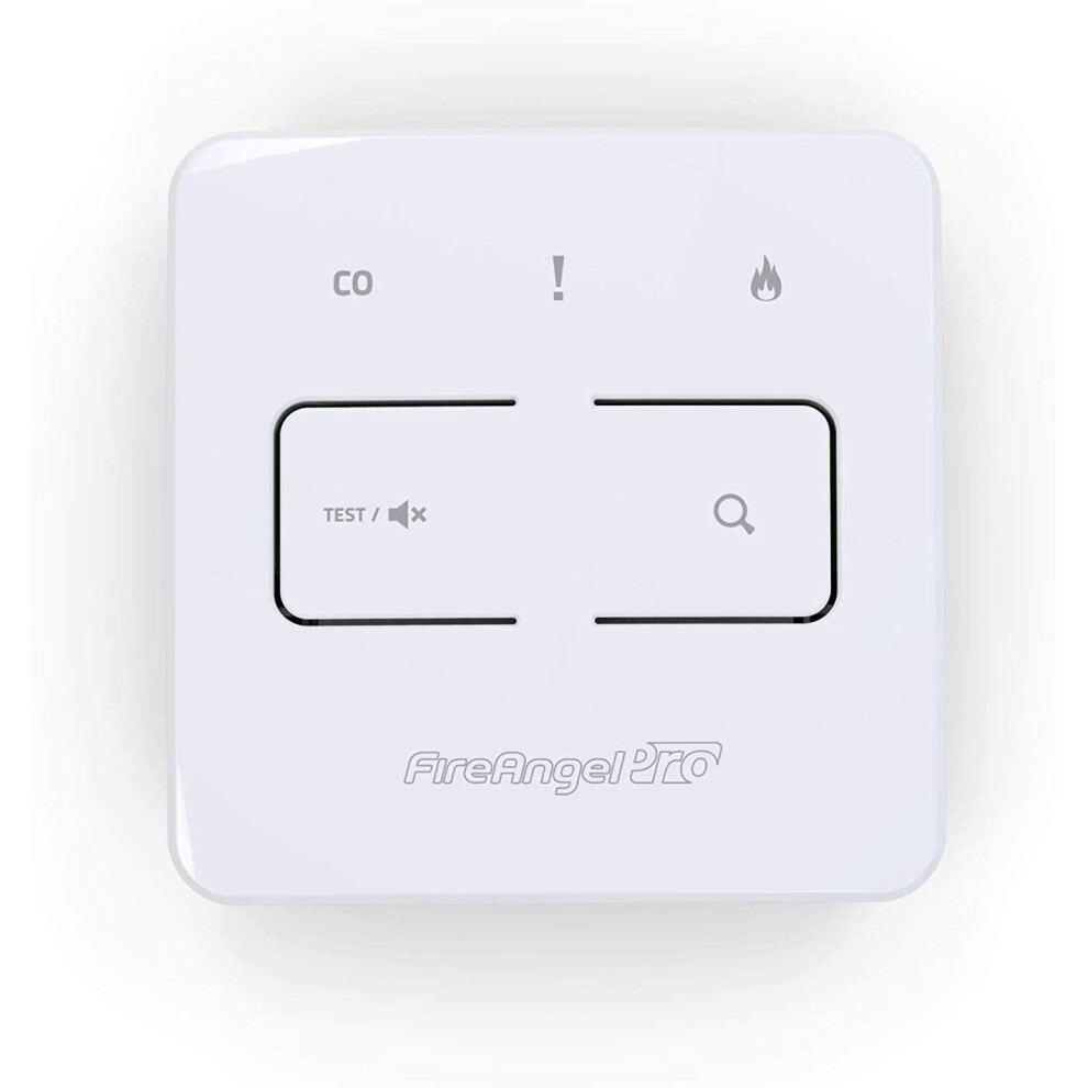 FireAngel Pro Connected Smart Alarm Control Unit, Wireless Interlink, Battery Powered, FP1014W2-R
