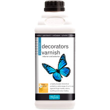 Polyvine Water Base Decorator's Dead Flat Varnish 2Ltr by Polyvine
