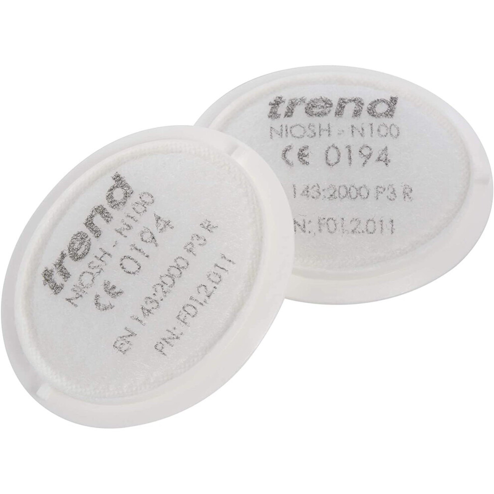Trend STEALTH/1/5 Air Respirator x5 Pack. Easy to Replace Filters for Stealth Masks, 5 Off Pair