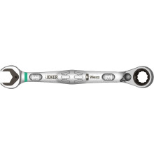 Wera 05020068001 Ratcheting Combination Wrench Joker Reversible 13x179mm, Turquoise, 13 mm