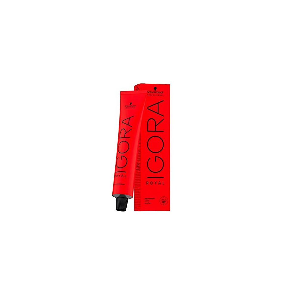 Schwarzkopf Igora Royal 8-77 - Light Blonde Copper Extra Hair Colour / Tint 60Ml Tube