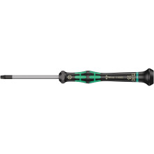 Wera 05118052001 BO-Screwdriver for Tamper-Proof 2067 TX15x60mm, Silver, TX 15 x 60 mm