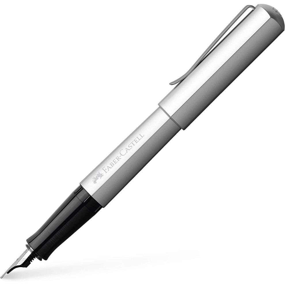 Faber-Castell Hexo EF Fountain Pen - Silver