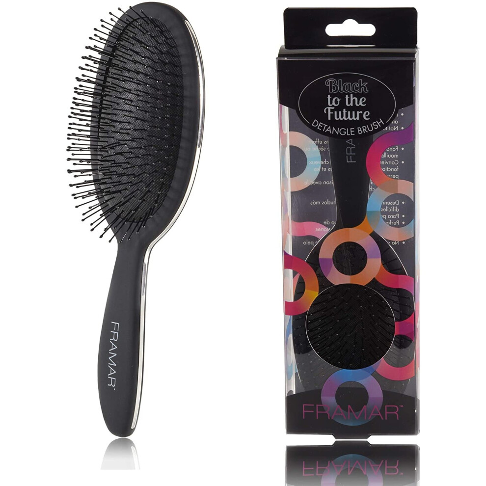 Framar Black To The Future Detangling Brush
