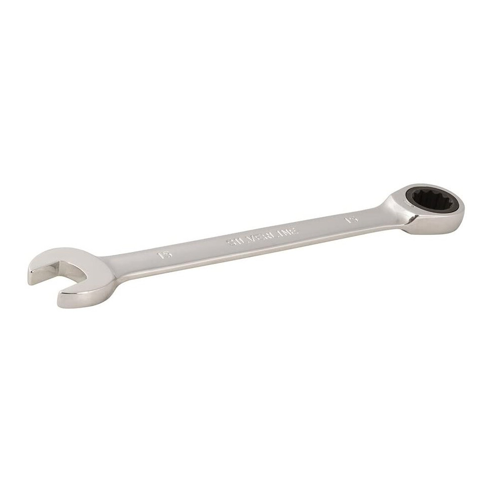 Silverline 598522 Fixed Head Ratchet Spanner - 15 Mm