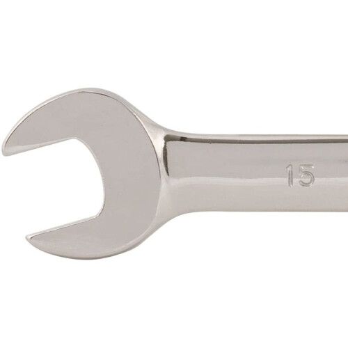Silverline Silverline 598522 Fixed Head Ratchet Spanner - 15 mm 2