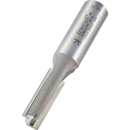 Trend Trend 3/62X1/2TC Two Flute Cutter 10mm Diameter, Silver