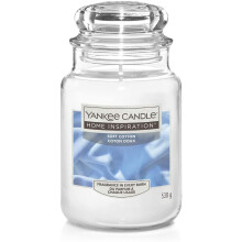 Yankee Candle Soft Cotton - Clean, comforting Scent of Soft, Fluffy Towels just Out of The Dryer - Large