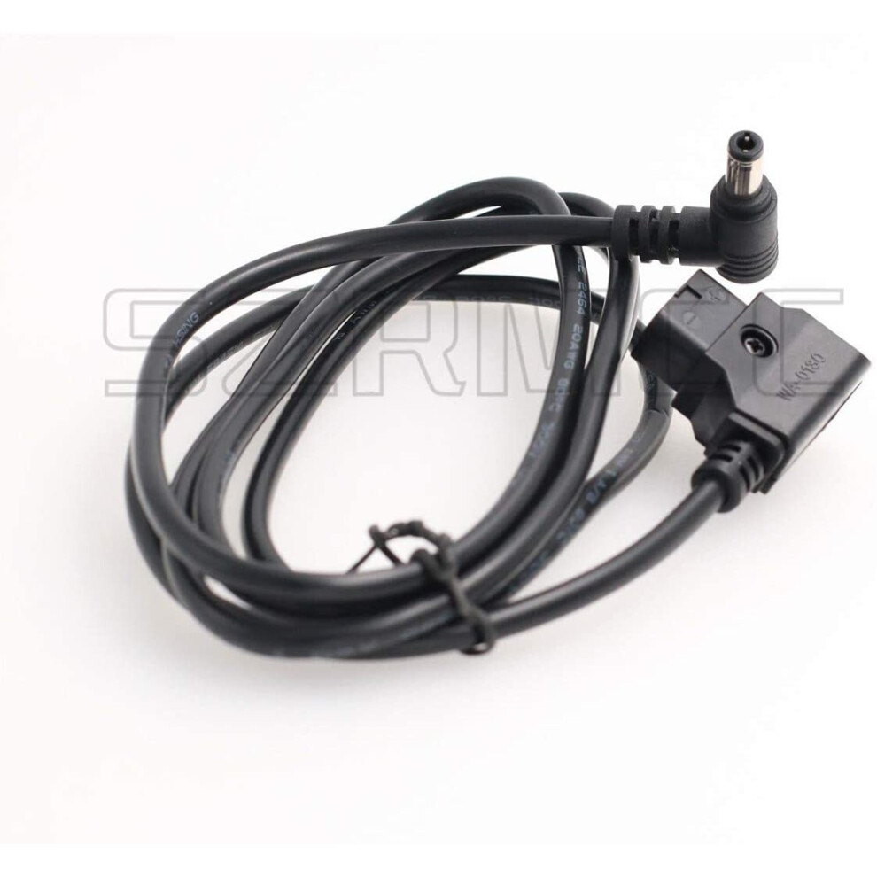 Szrmcc Anton Bauer D Tap To Dc 5.5X 2.5Mm Power Supply Cable For Dslr Rig Blackmagic Cameras Smallhd Dp6-Sdi Dp6-Slr Monitor (Right Angle Dc2.5, 1.5M) 9660393800420