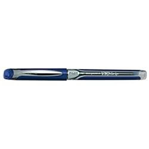 Pilot Pilot V10 Grip Υγρού Μελανιού Rollerball 1.0 mm Μύτη - Μπλε, Συσκευασία 12