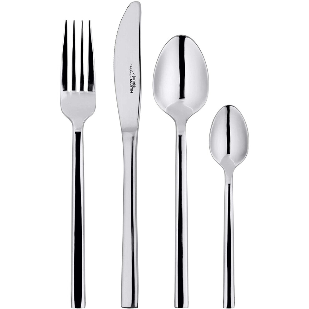 Stellar James Martin BJM50 Stainless Steel Cutlery 24-piece Set for 6 people