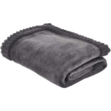 Catherine Lansfield Throw, Polyester, Charcoal, Throw-150x200cm