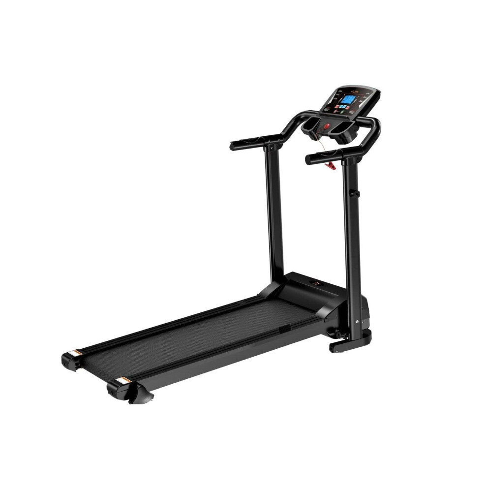 Electric Motorized Folding Treadmill Heavy Duty 1.5 HP Indoor Walking, Running, Jogging Exercise Gym Machine Easy Assembly | Best for Cardio Fitness H