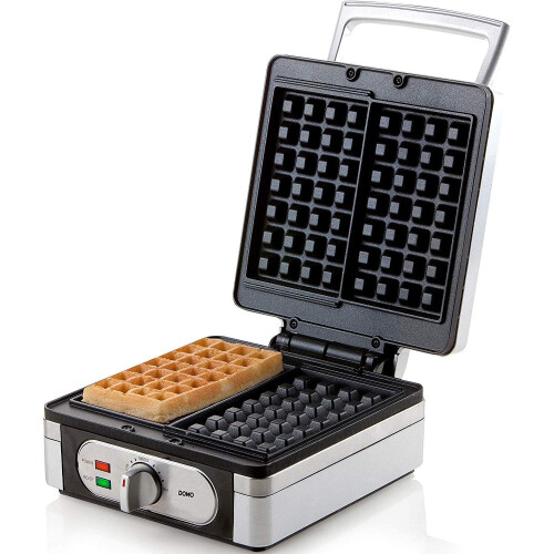 DOMO DO9047W Waffeleisen - Edelstahl
