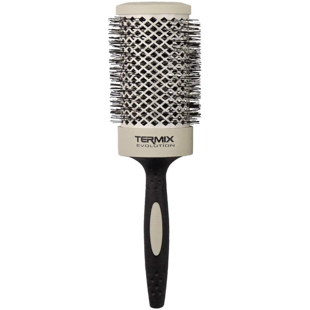 Termix Evolution Soft Ergonomic Styling Brush - 60mm in Cream - Image 4