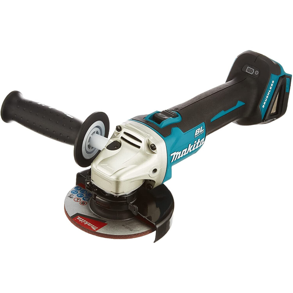 Makita DGA 504 Z DGA504Z 18v 125mm Brushless Angle Grinder Bare Unit, 18 V
