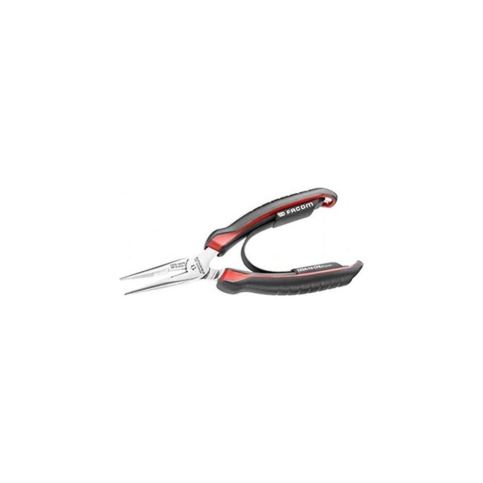 Facom 193A.16CPE 1/2 Round Pliers, Red/Black, 160 mm