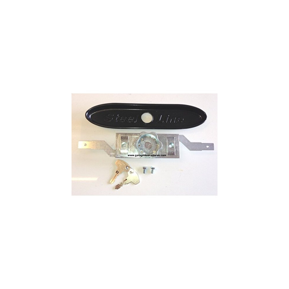 Steel Line Roller Shutter & Replacement Garage Door Lock Black Facia 101912992992
