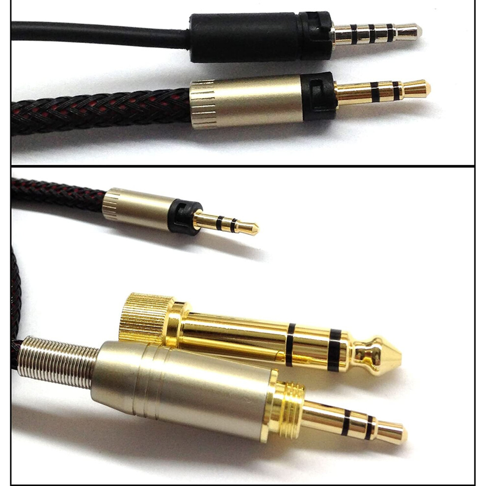 Flower Mall Audio Cable For Sennheiser Momentum Headphones, 1.2 M