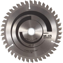 BOSCH Kreissäge - Blatt 160x20, 42 Zähne - sauberer Schnitt für Mehrmaterialien