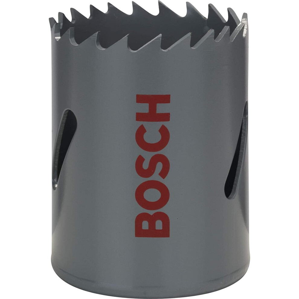 Bosch 2608584112 HSS Bi-Metal Hole Saw, 40mm Ø, 45cm x 40cm x 25cm, Grey