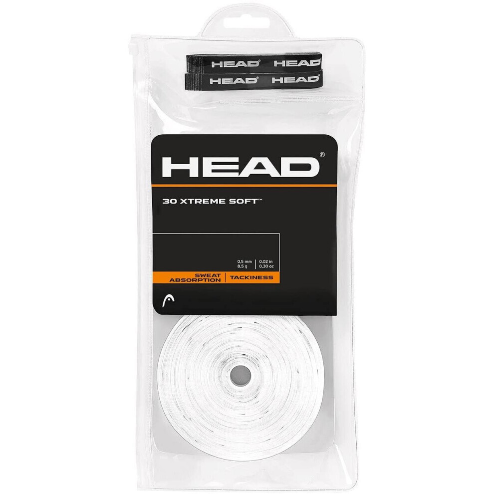 Head Uni Xtreme Soft 30Th Overgrip, One Size White