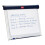 Nobo Desktop Flipchart Easel Pad, Desktop Flipchart Pad, 40 Sheets, 580 x 480 mm, Plain White 1
