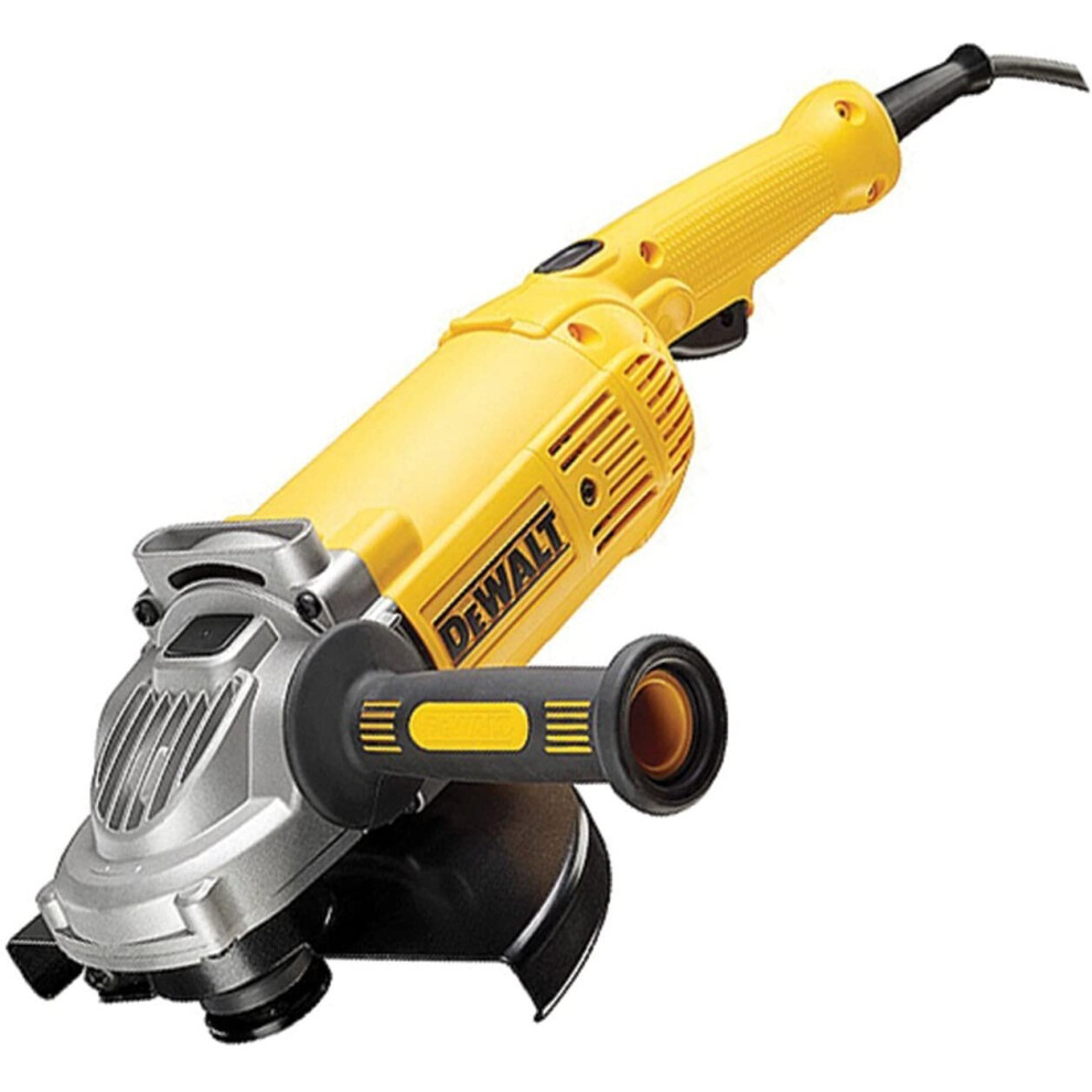 Dewalt Dwe490-Gb Dwe490 230Mm Angle Grinder 2000 Watt 240 Volt, Yellow