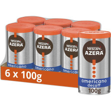 Nescafe AZERA Americano Decaff 100g (Pack of 6)
