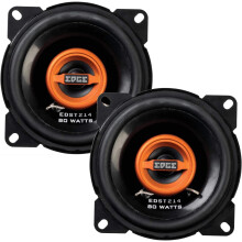 EDGE Audio EDST214-E6 4” Co-axial speaker - 40/80 W (RMS/MAX), Black