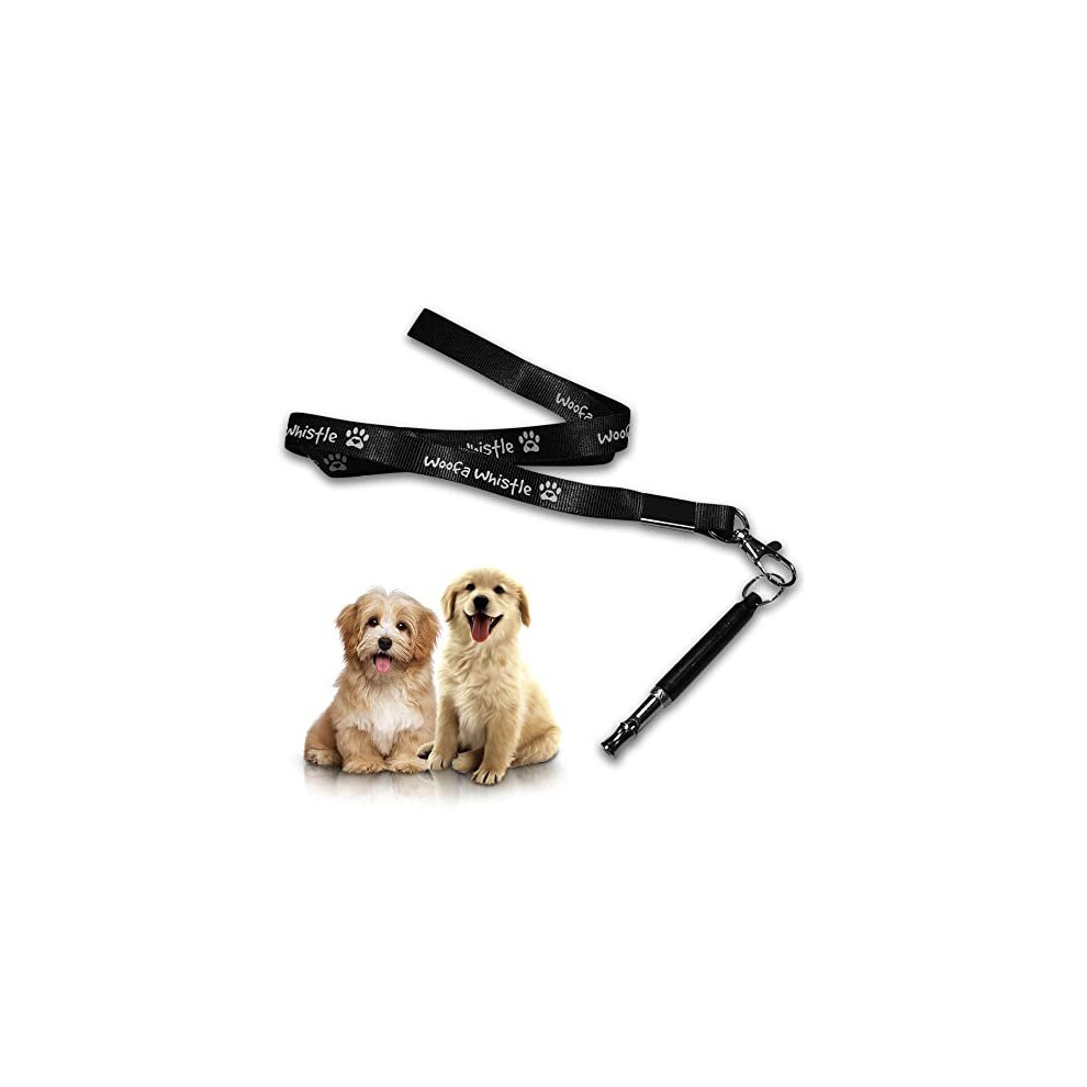 LUPO Dog Training Whistle for Recall. Anti Bark Dog Whistle, Lanyard & FREE Training Ebook. Adjustable Silent Ultrasonic Frequencies